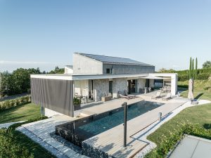 Copertura alluminio Prefa Villa Leonida, Scandiano