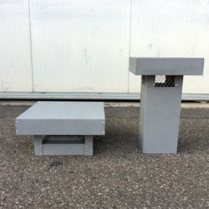 Comignoli per esalazioni realizzati da F.lli Ceresoli