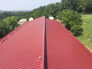 Copertura industriale pannelli di alluminio verniciato doppia aggraffatura